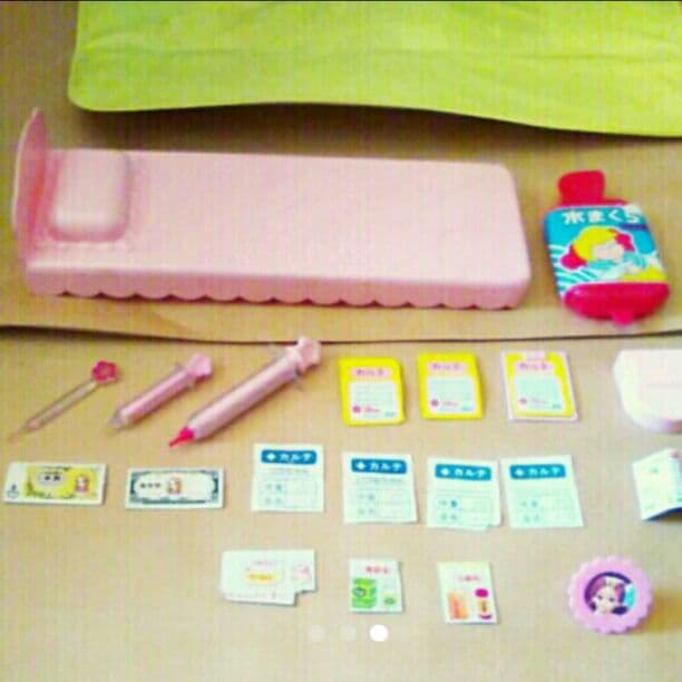 1980年 リカちゃん なかよし病院 昭和 レトロ 人形 びょういん おもちゃ