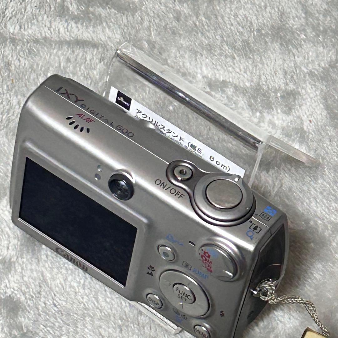 【動作品　付属品完備】Canon IXYDIGITAL600 SDカード付き