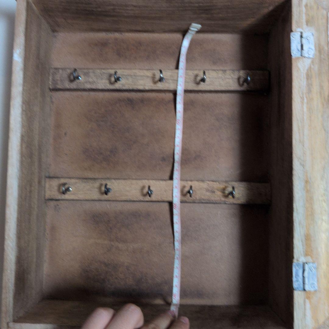アンティーク風　キーボックス　アクセサリーケース