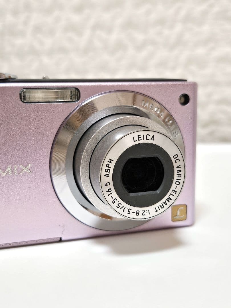 LUMIX DMC-FS3 ピンク 純正バッテリー・充電器 microSDつき✨