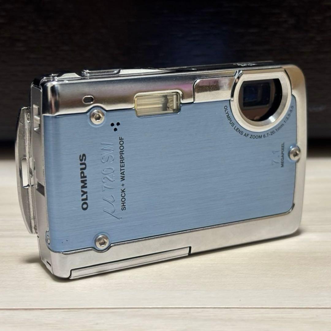 OLYMPUS μ720SW アクアブルー