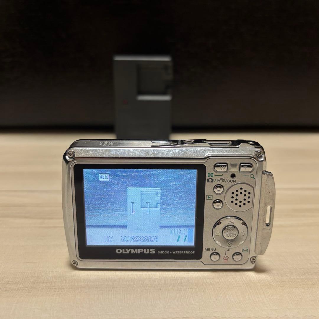 OLYMPUS μ720SW アクアブルー