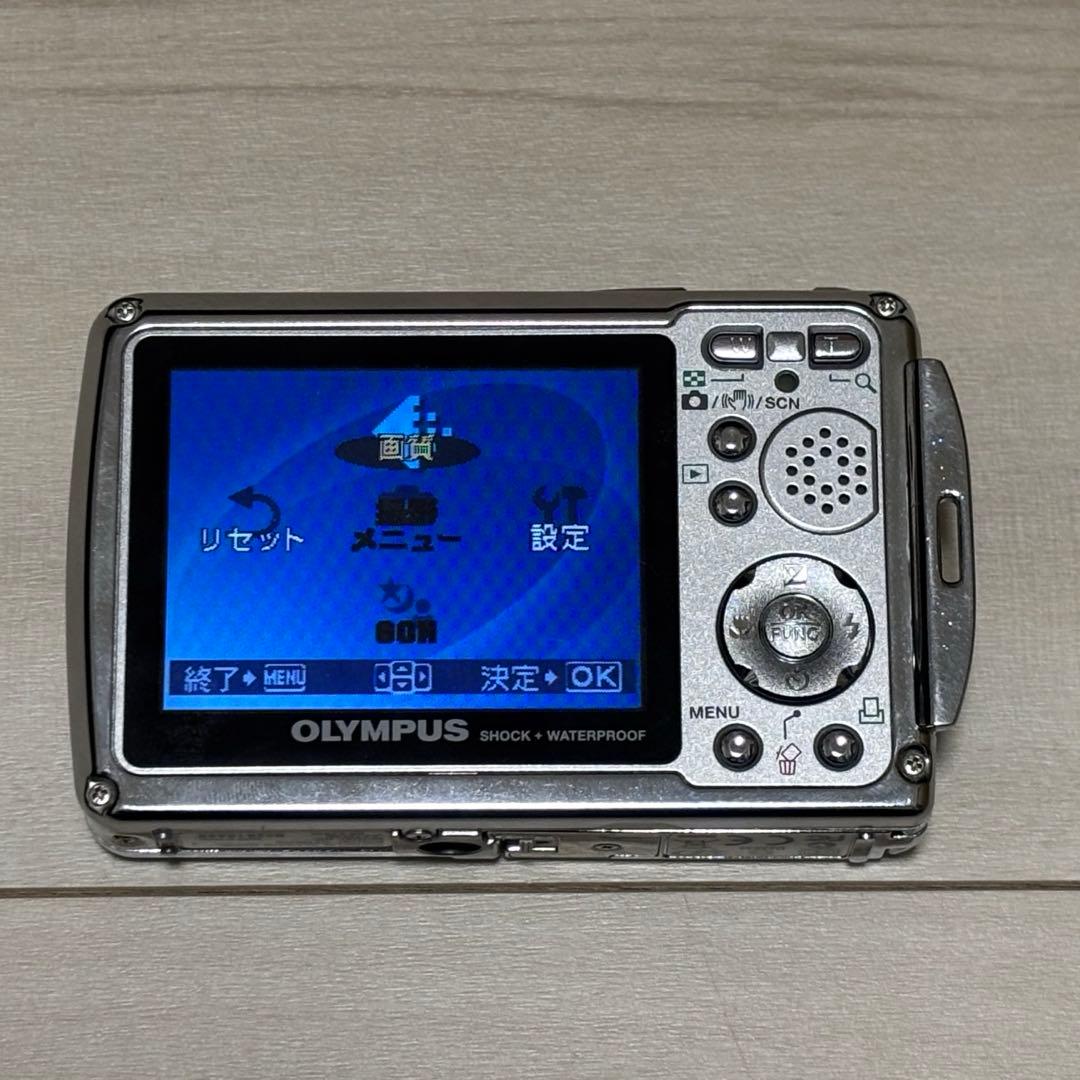 OLYMPUS μ720SW アクアブルー