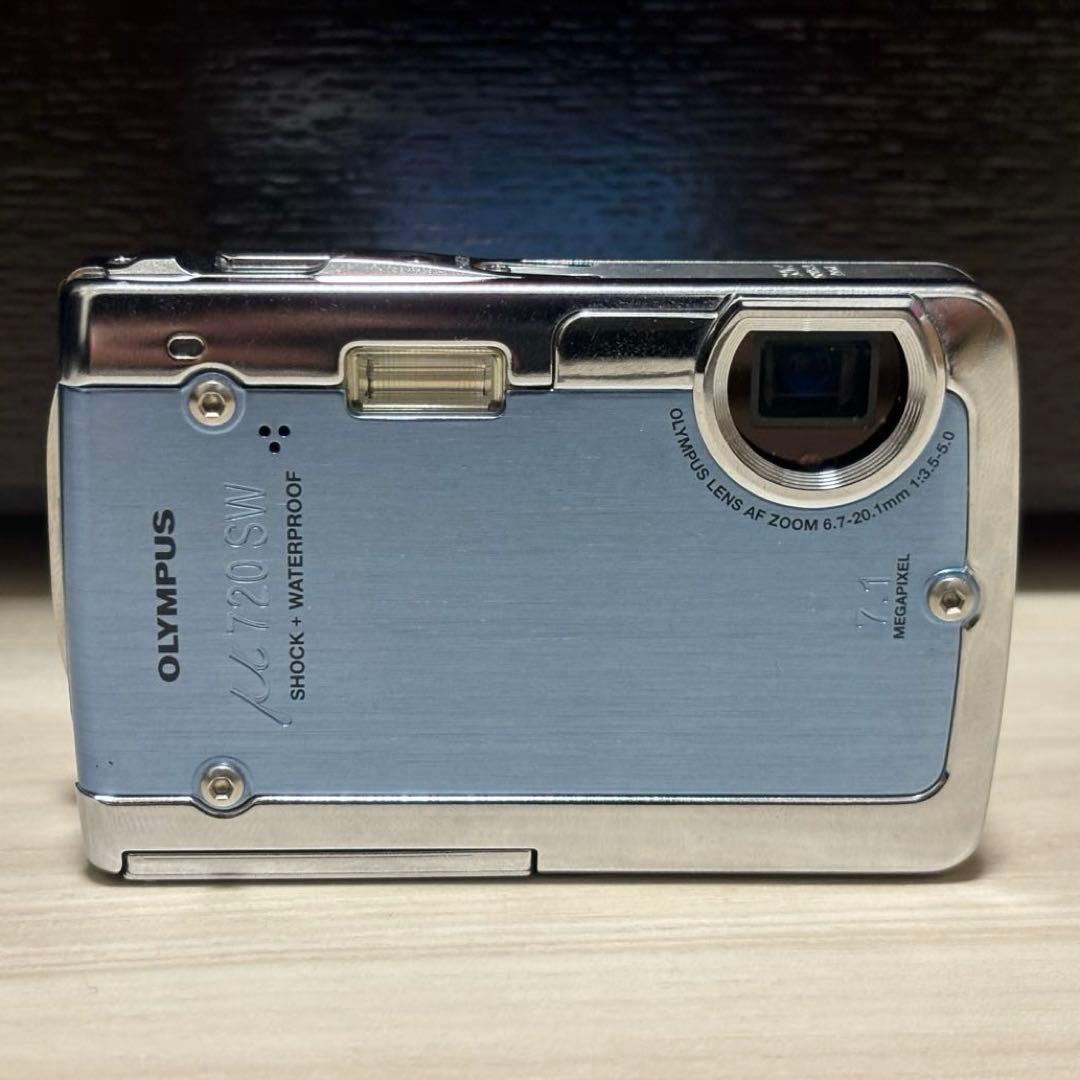 OLYMPUS μ720SW アクアブルー