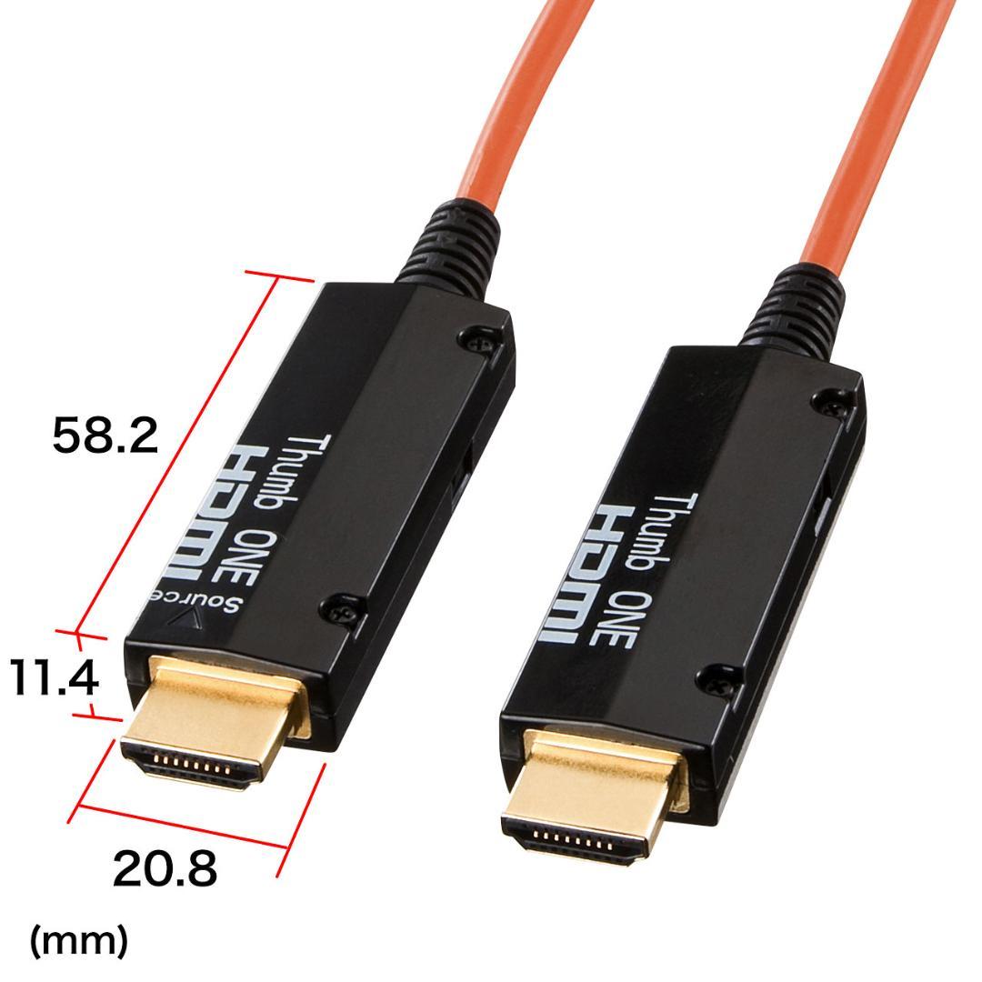 超特価！いまだけ！　光ファイバHDMIケーブル 30m KM-HD20-FB30