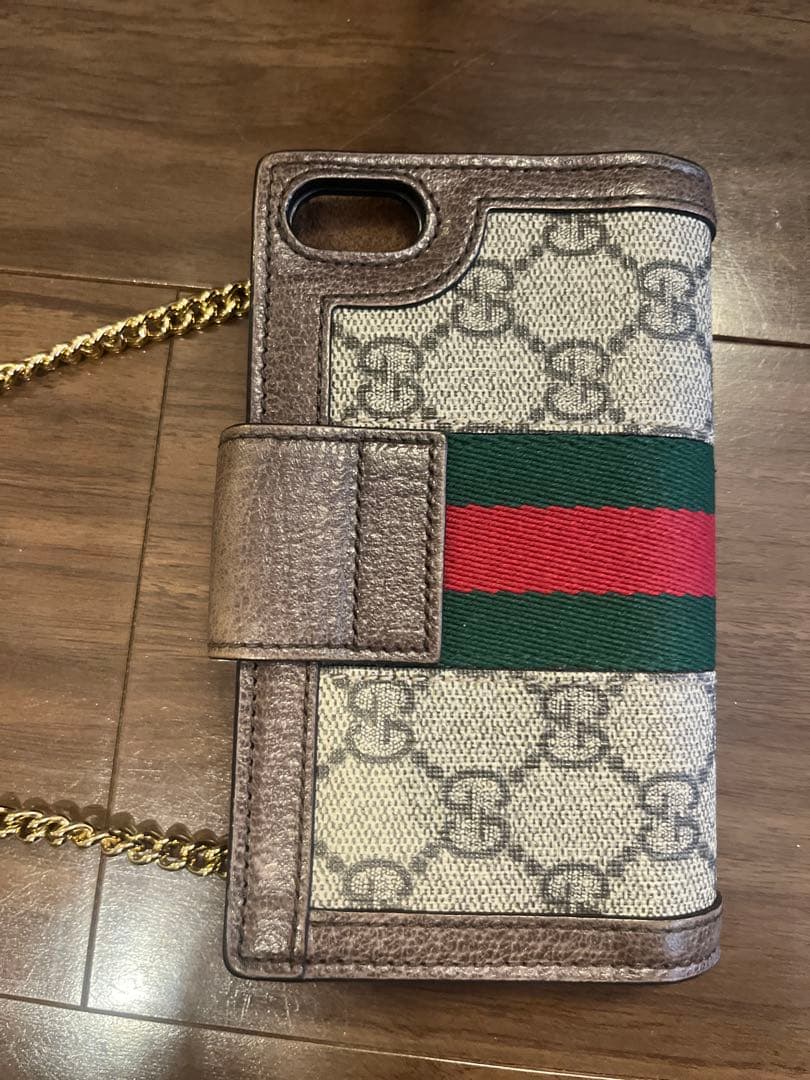 GUCCI iPhoneSEショルダー