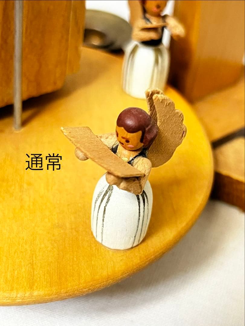 ウィンドミル　クリスマス　天使　風車　アンティーク　ドイツ　難あり