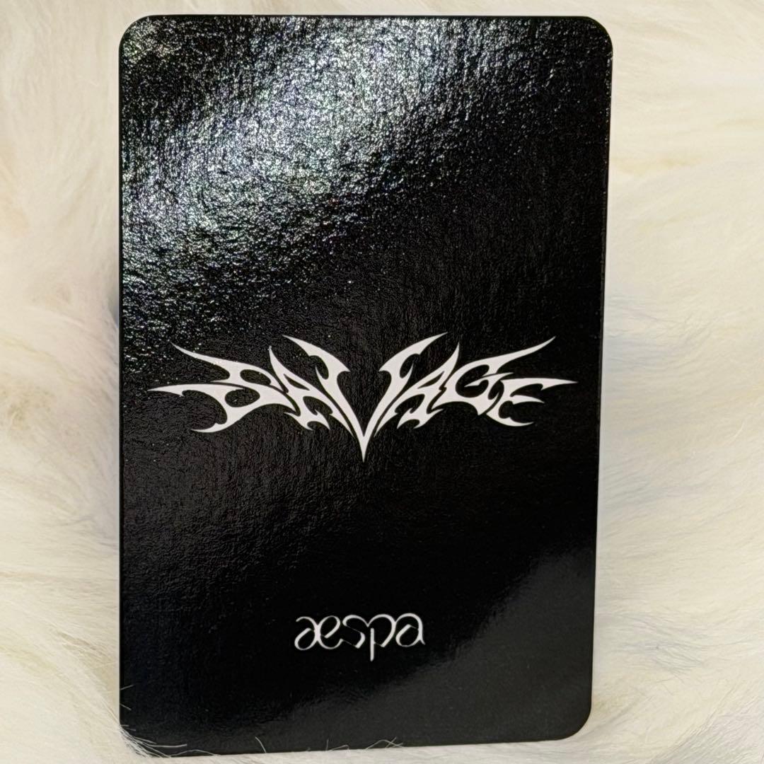 aespa ウィンター Savage deluxe box アメリカ トレカ A