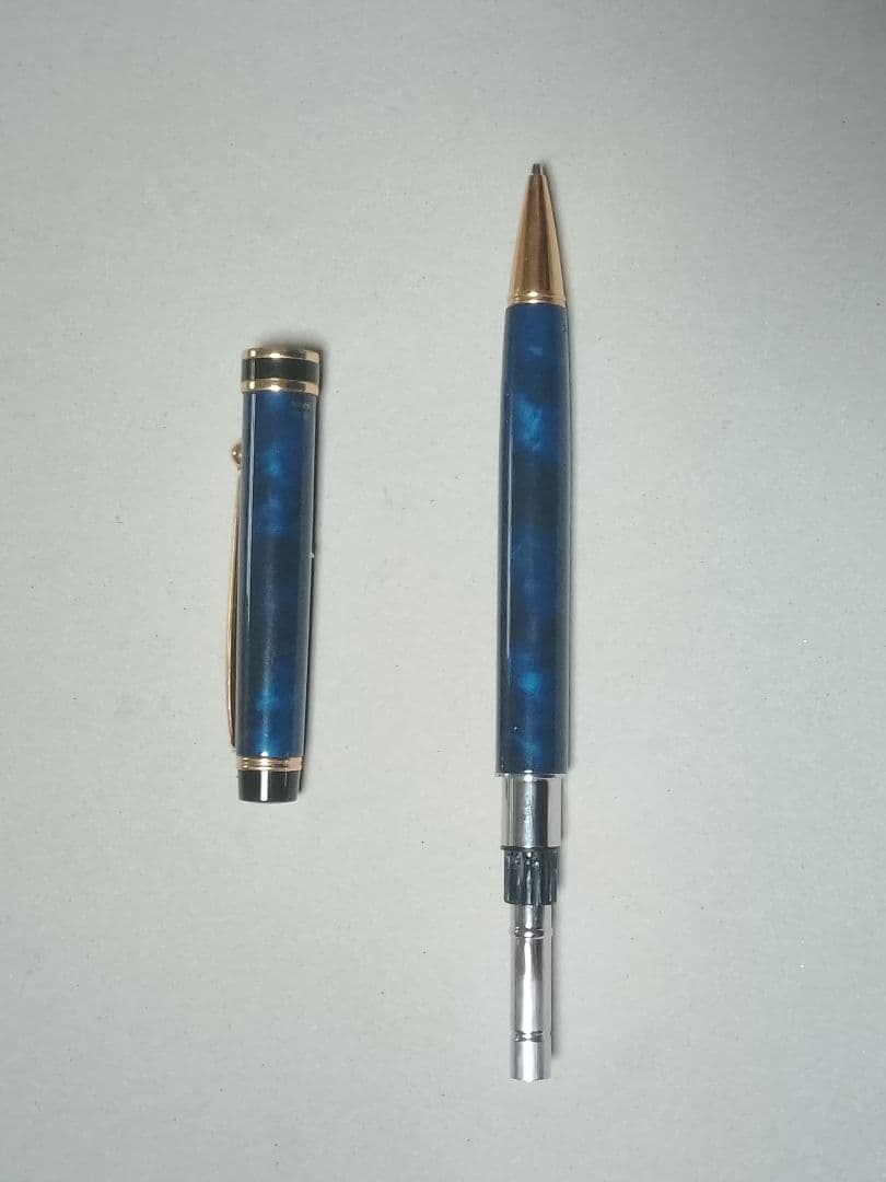 !廃番! PILOT GRANCE ブルーマーブル シャープペンシル 0.5mm