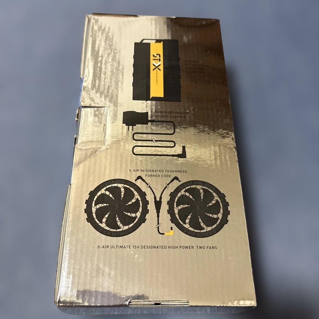 シンメン　S-AIR ULTIMATE 15Vバッテリーファンセット