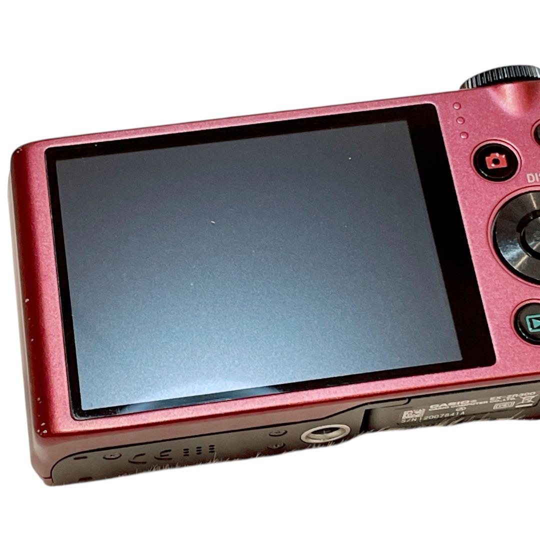 CASIO EXILIM EX-ZR300 赤 エクシリム