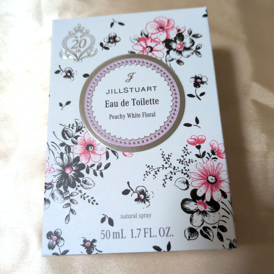 JILLSTUART 　ピーチーホワイトフローラル　オードトワレ　50ml