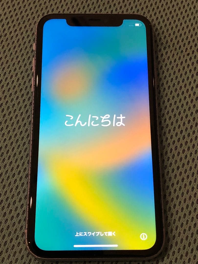 iPhone11 64GB SIMフリー パープル　バッテリー100%　液晶新品