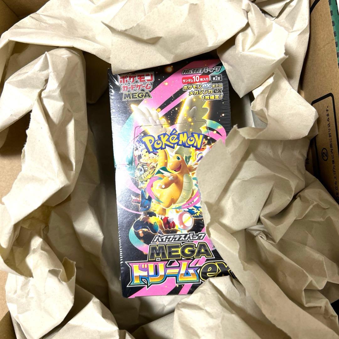 ポケモンカード MEGAドリームex シュリンク付 未開封1BOX