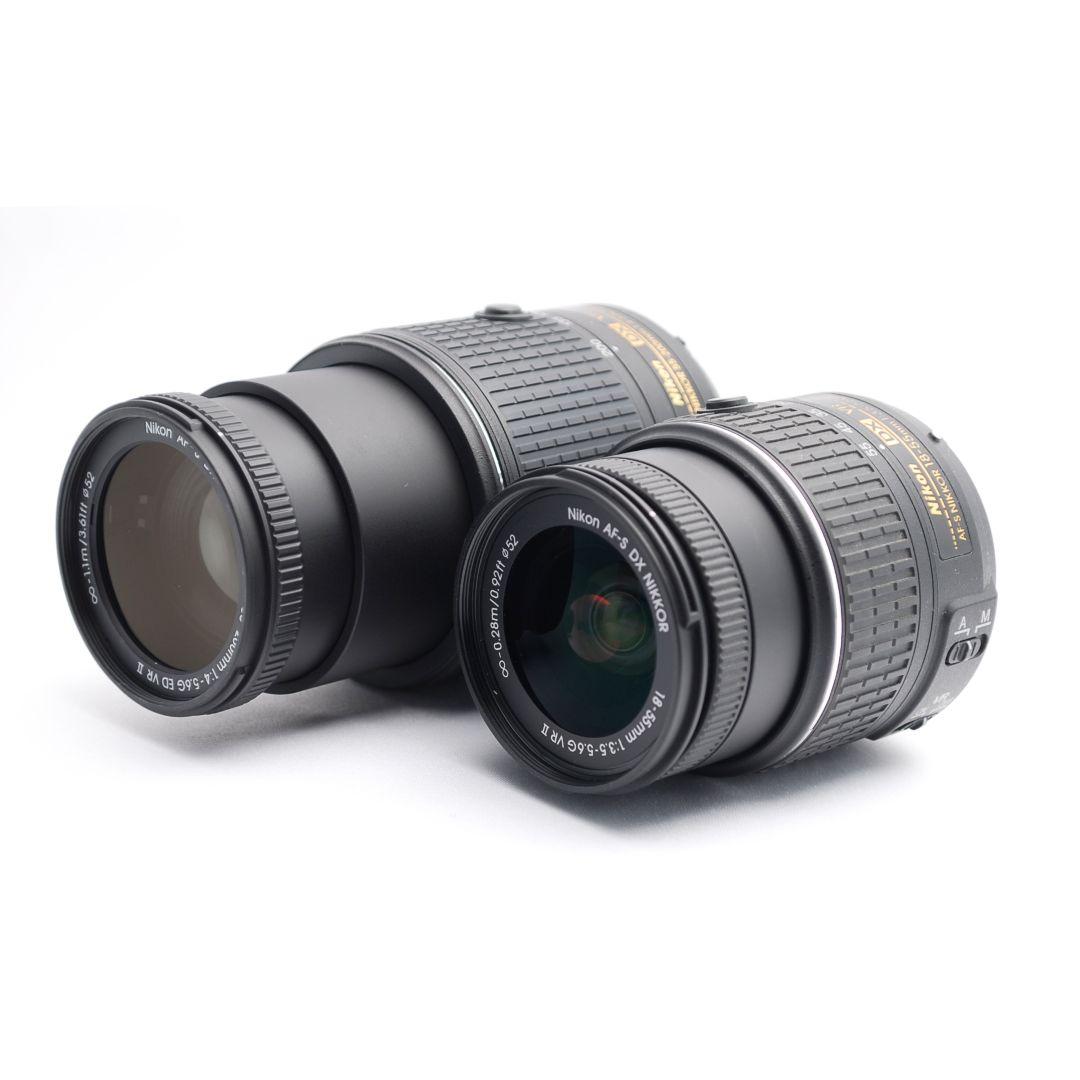 即購入1000円OFF 美品 Nikon ニコン D3300 ダブルズームキット