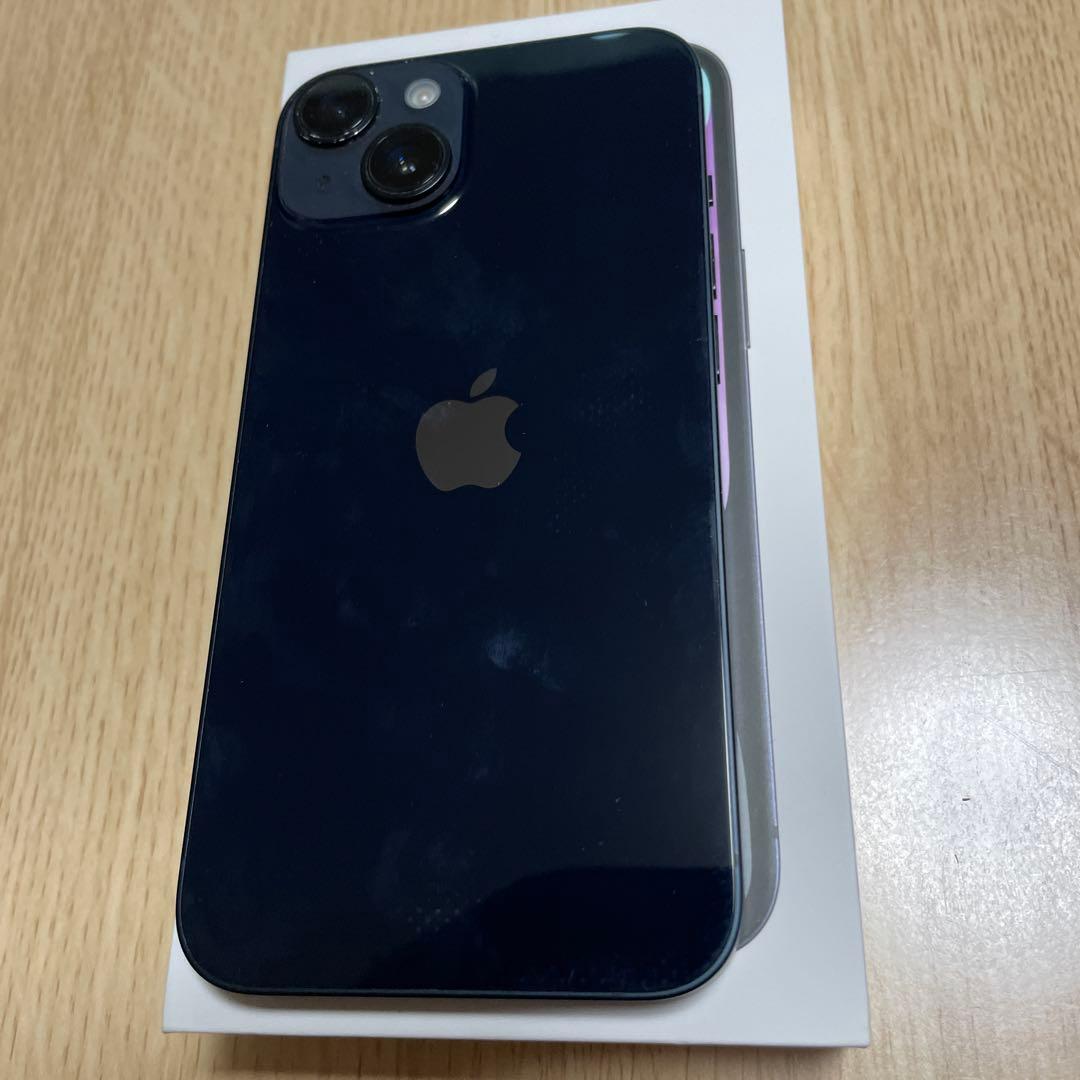 ひよ子様【カメラ難あり】 iPhone 14 ミッドナイト 本体箱付き