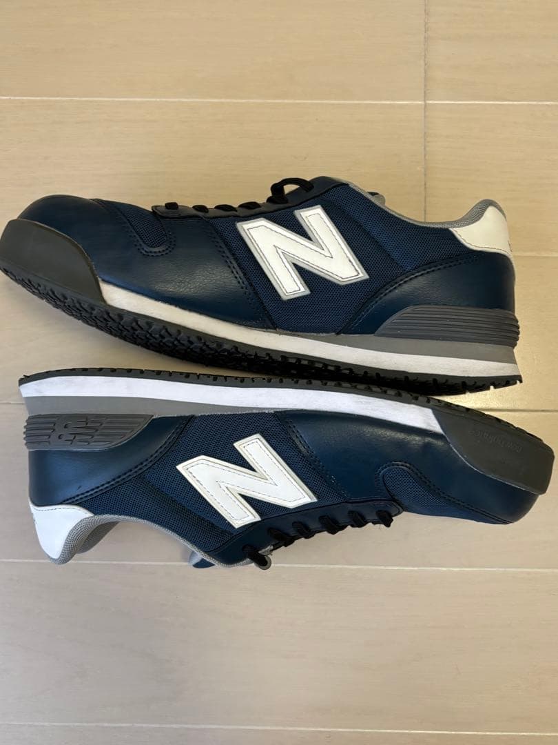 New Balance 安全靴 ネイビー　ポートランド