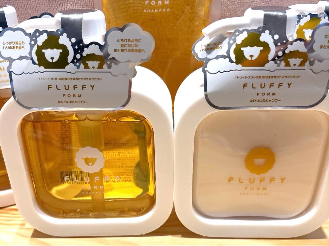 FLUFFY FORM シャンプートリートメント 7点セット