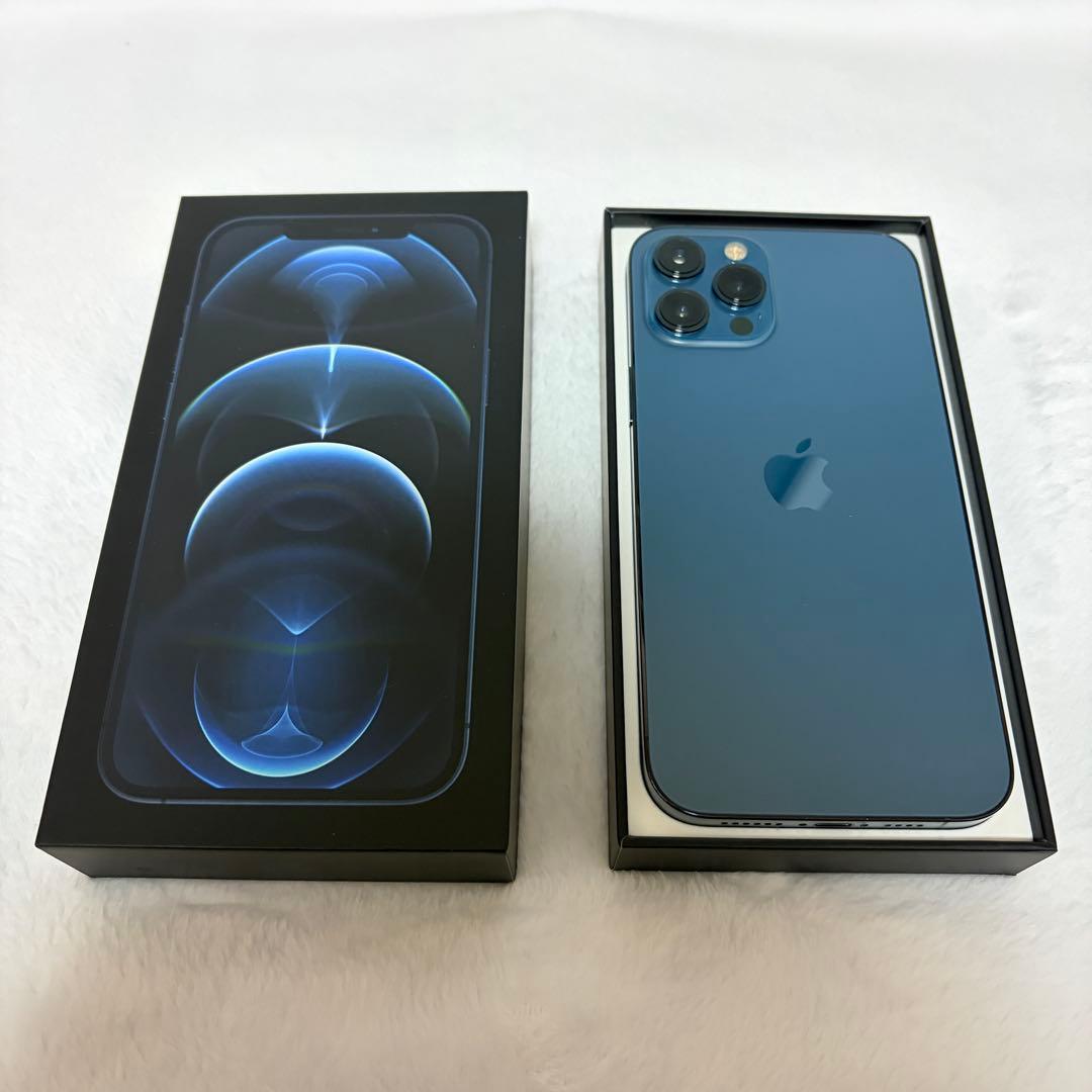 Apple iPhone 12 Pro Max パシフィックブルー 本体