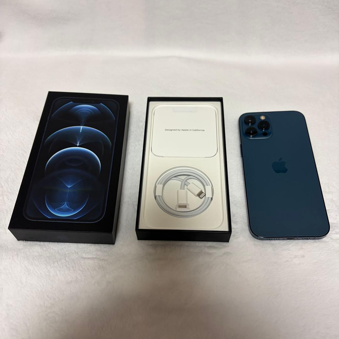 Apple iPhone 12 Pro Max パシフィックブルー 本体