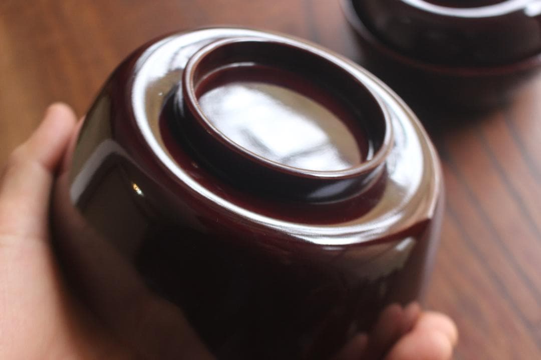 時代逸品！時代溜塗に優美なススキ蒔絵の映えるお椀2点（検京塗輪島塗蒔絵椀煮物椀