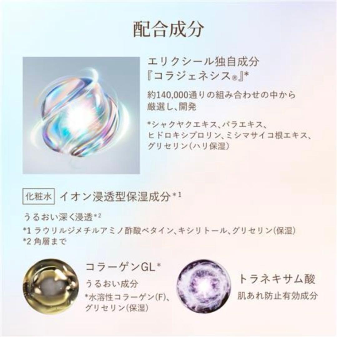 エリクシールリフトモイストローション　しっとり　化粧水　④