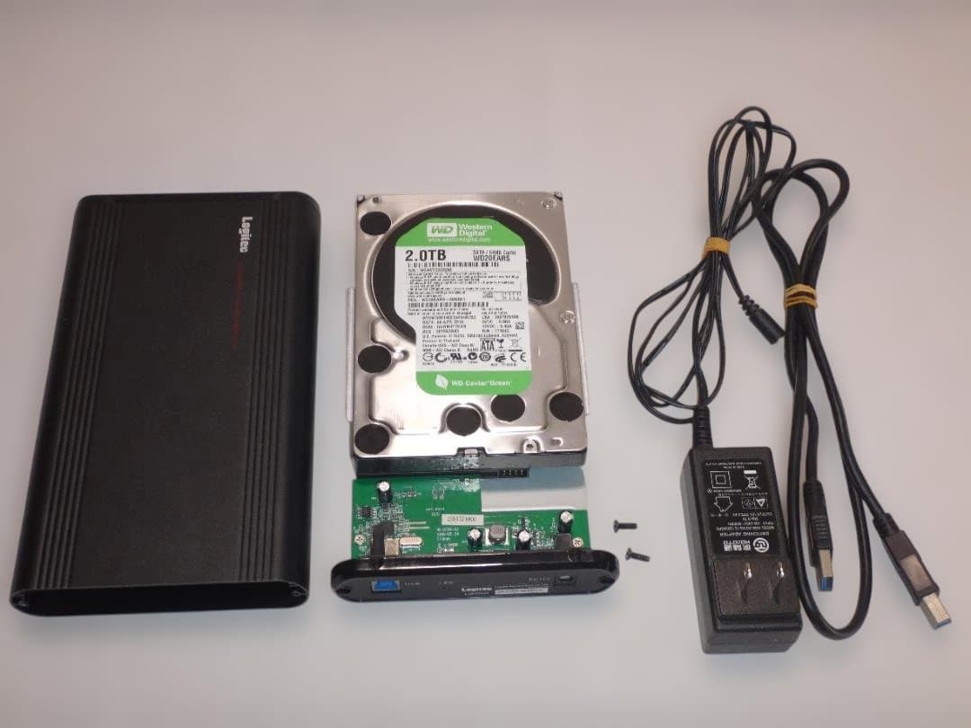 合計11.5TB 2.5インチHDD 4TB 3TB 2TB 0.5TB