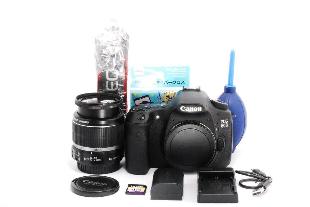 高性能⭐️Canon EOS 60D 標準レンズセット 入学式 入園式 特別割！