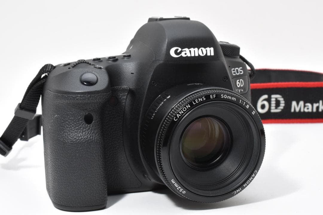 【超美品】キャノン EOS 6D Mark II レンズキット 箱付き #437
