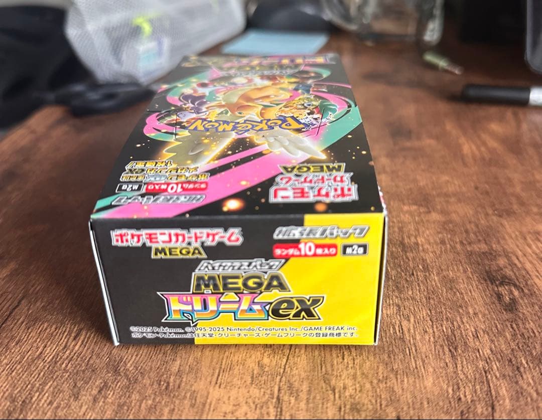 ポケモンカード MEGAドリームex 1box シュリンクなし ペリペリなし
