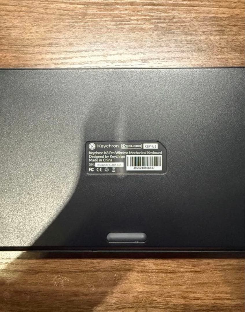 Keychron K8 Pro QMK/VIA（US ANSI 配列）