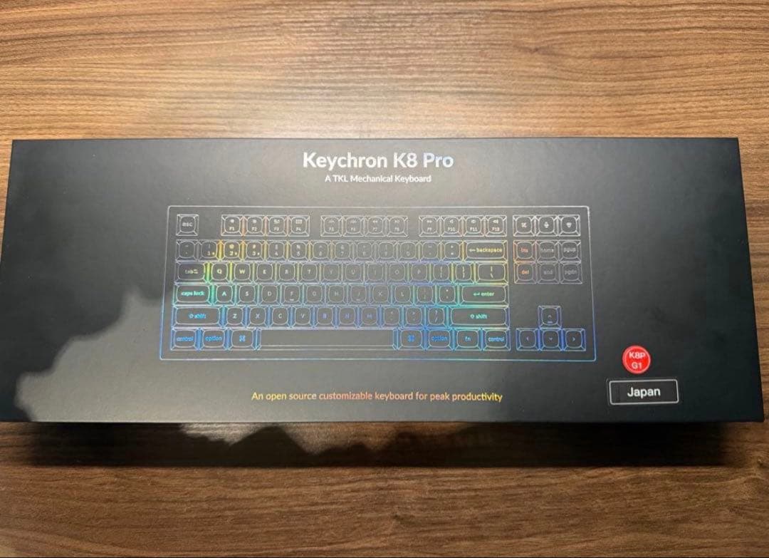 Keychron K8 Pro QMK/VIA（US ANSI 配列）