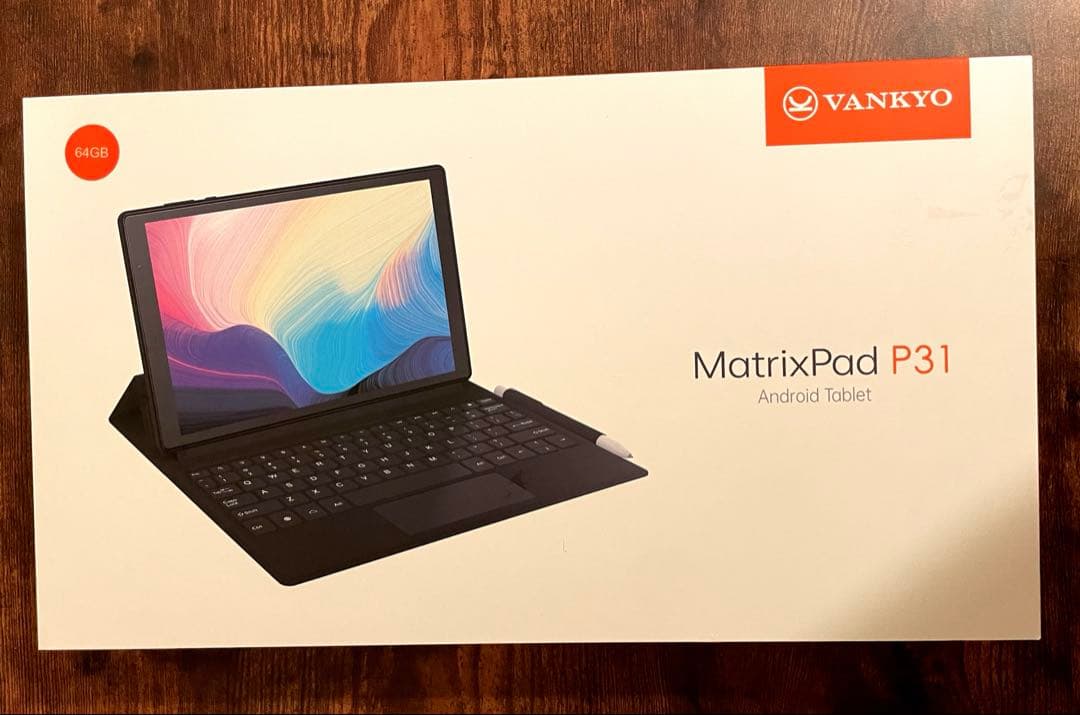 美品✨タブレット　VANKYO MatrixPad P31 キーボード・ペン付
