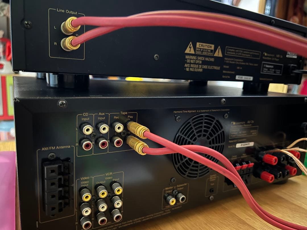美品！ナカミチNakamichi AV-3Sピュアアンプとしても優秀です