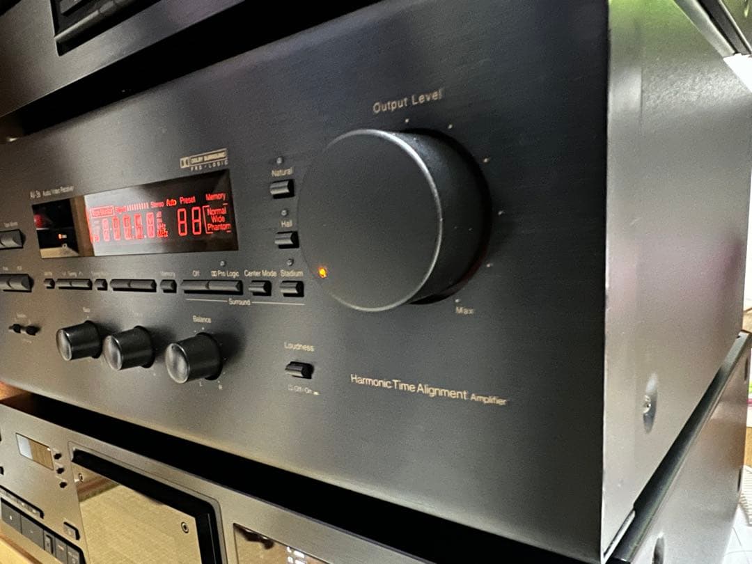 美品！ナカミチNakamichi AV-3Sピュアアンプとしても優秀です