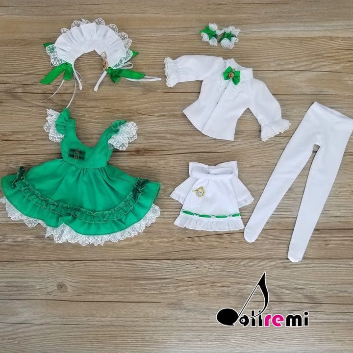 MDDメイド服セット緑