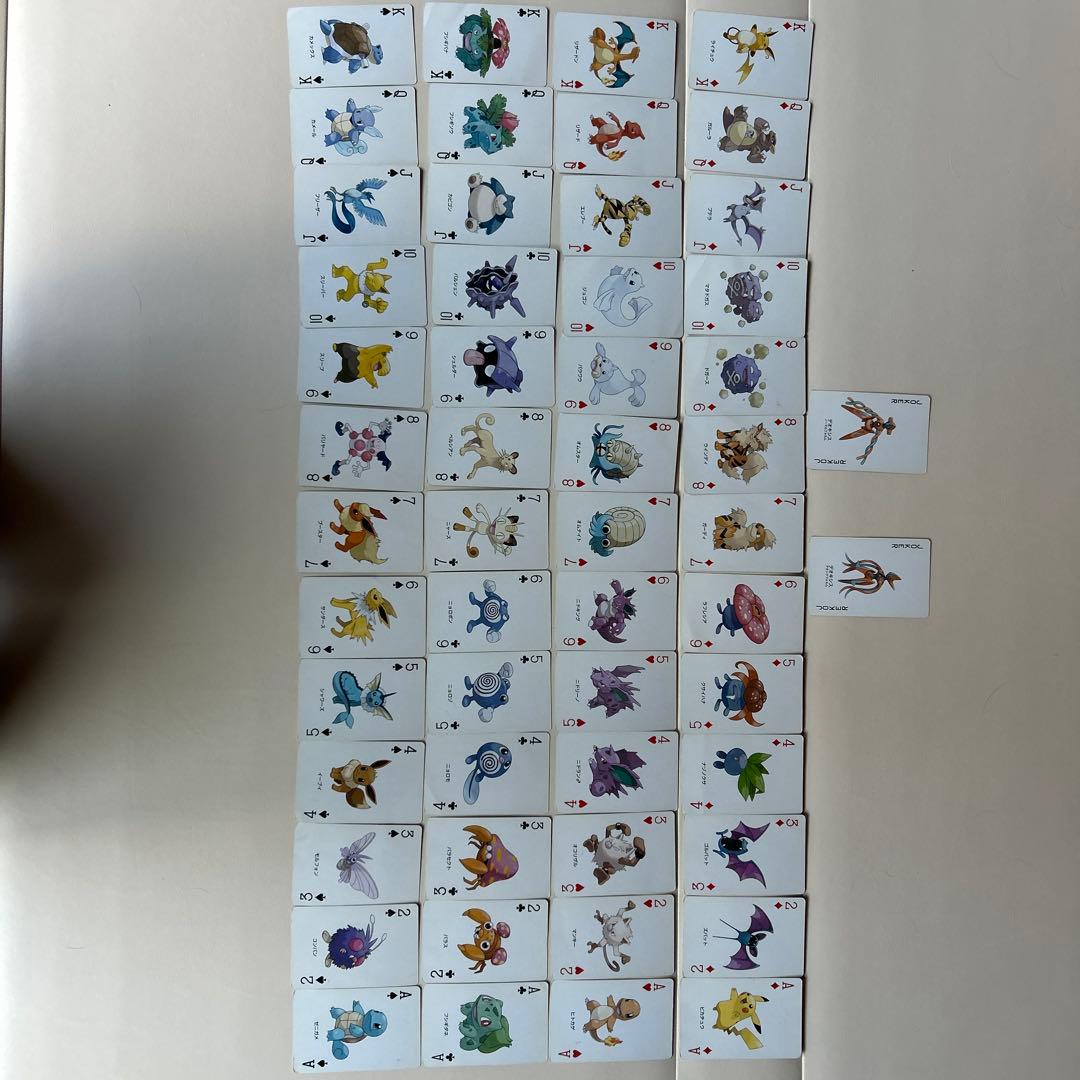 く*ん様 !希少品!ポケモン ポケットモンスターファイアレッド トランプセット