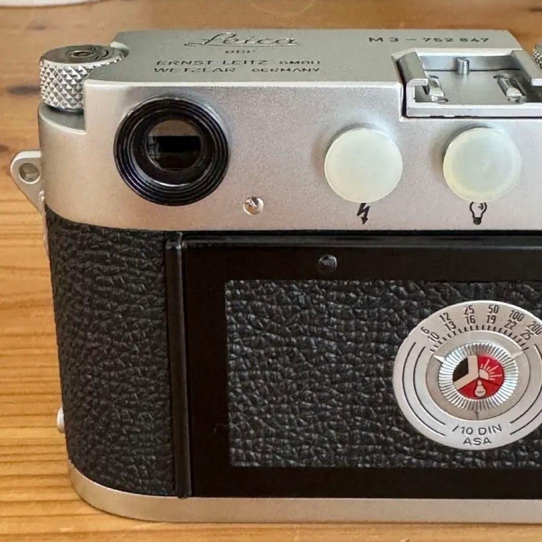 【極美品OH済】Leica M3 初期DS 75万番台 (1955年製) 保証付