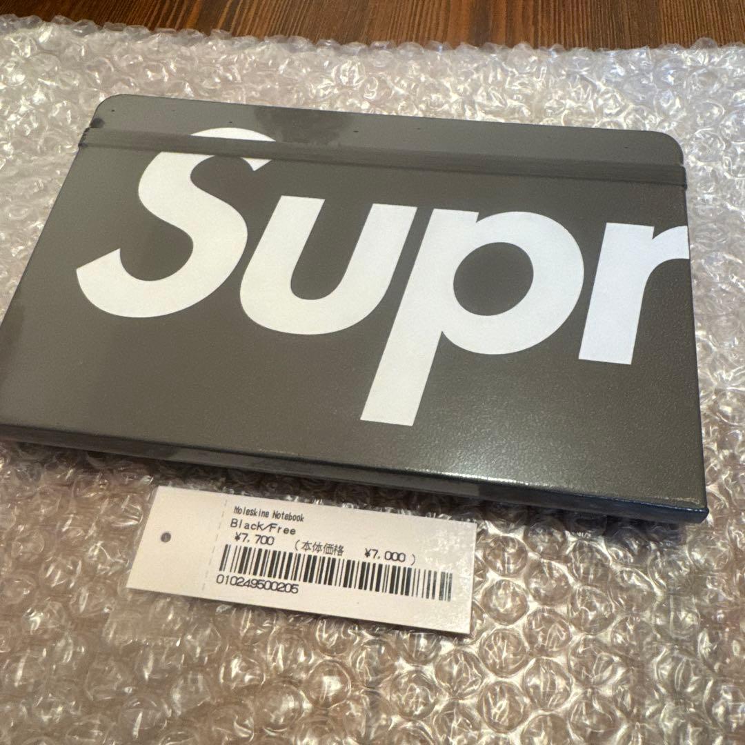 ●新品未使用　未開封Supreme Moleskine Notebookブラック