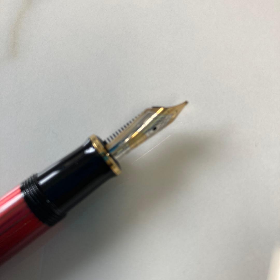 ペリカン 万年筆 スーベレーン M600 F ボトルインク ロイヤルブルー