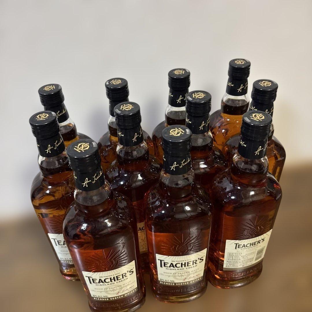 Teacher's Highland Cream 700ml 40%11本