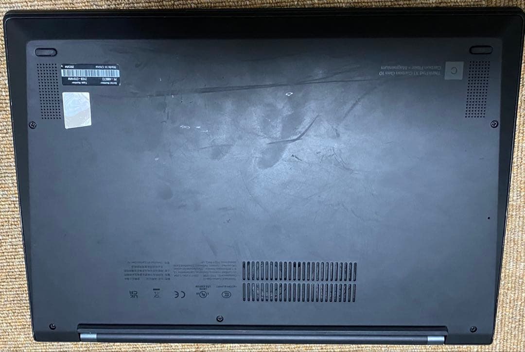 Lenovo ThinkPad X1 Carbon Gen10 訳あり