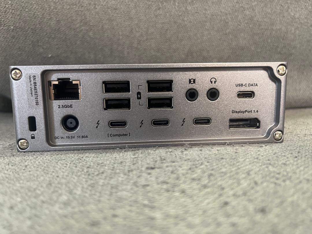 【超美品】CalDigit TS4 Thunderbolt 4
