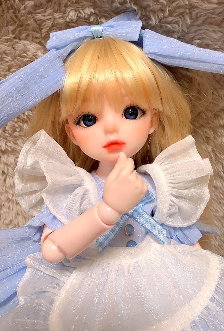 ♥リボーンドールのお友達に♥アリスちゃん風 6分の1bjdドール 球体関節人形