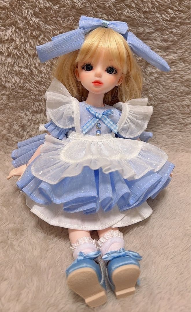 ♥リボーンドールのお友達に♥アリスちゃん風 6分の1bjdドール 球体関節人形