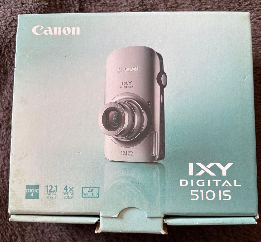 動作確認済 Canon IXY 510 IS デジカメ シルバー　1個