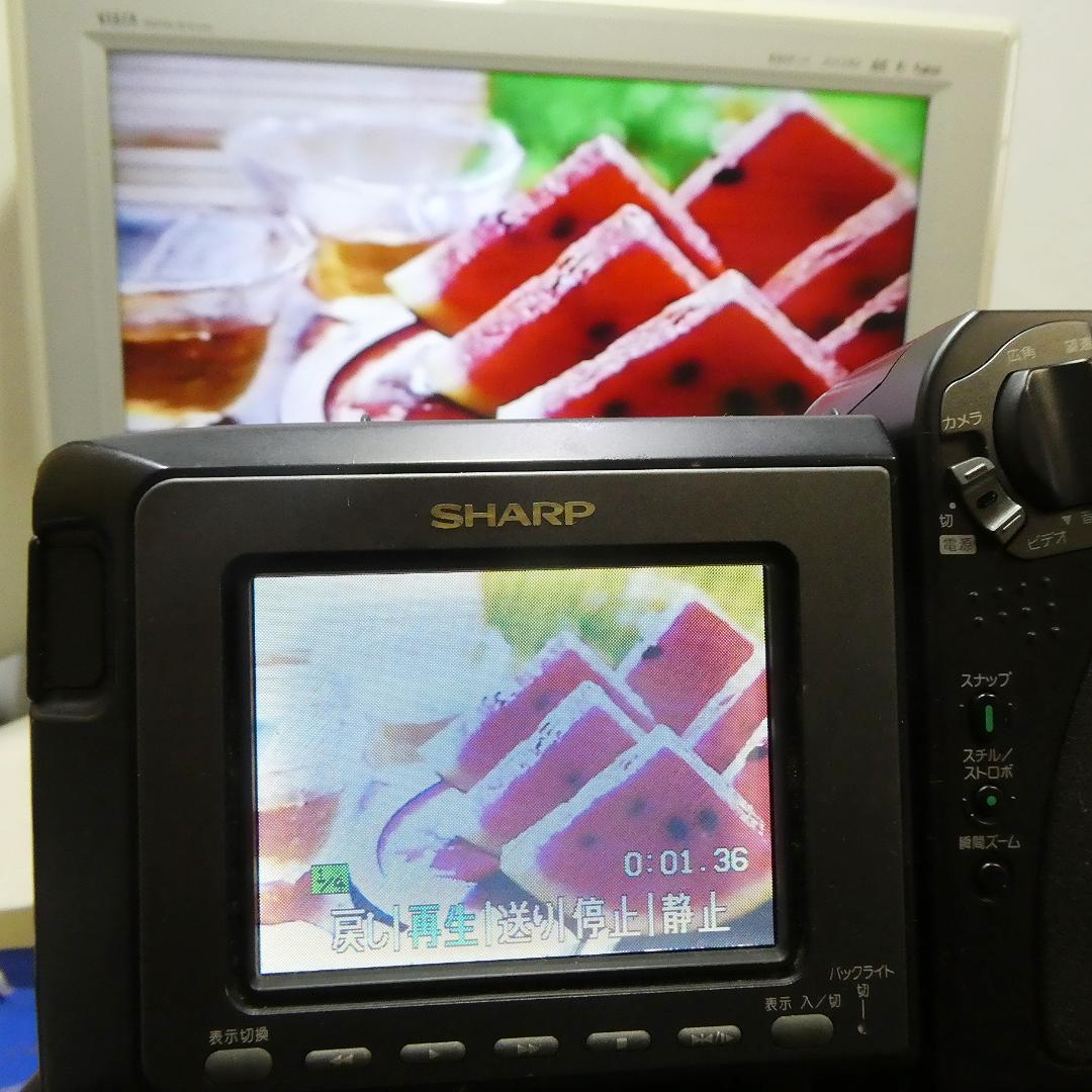 シャープ VL-HL50 動作良好　VideoHi8 ビデオカメラDVD化に最適
