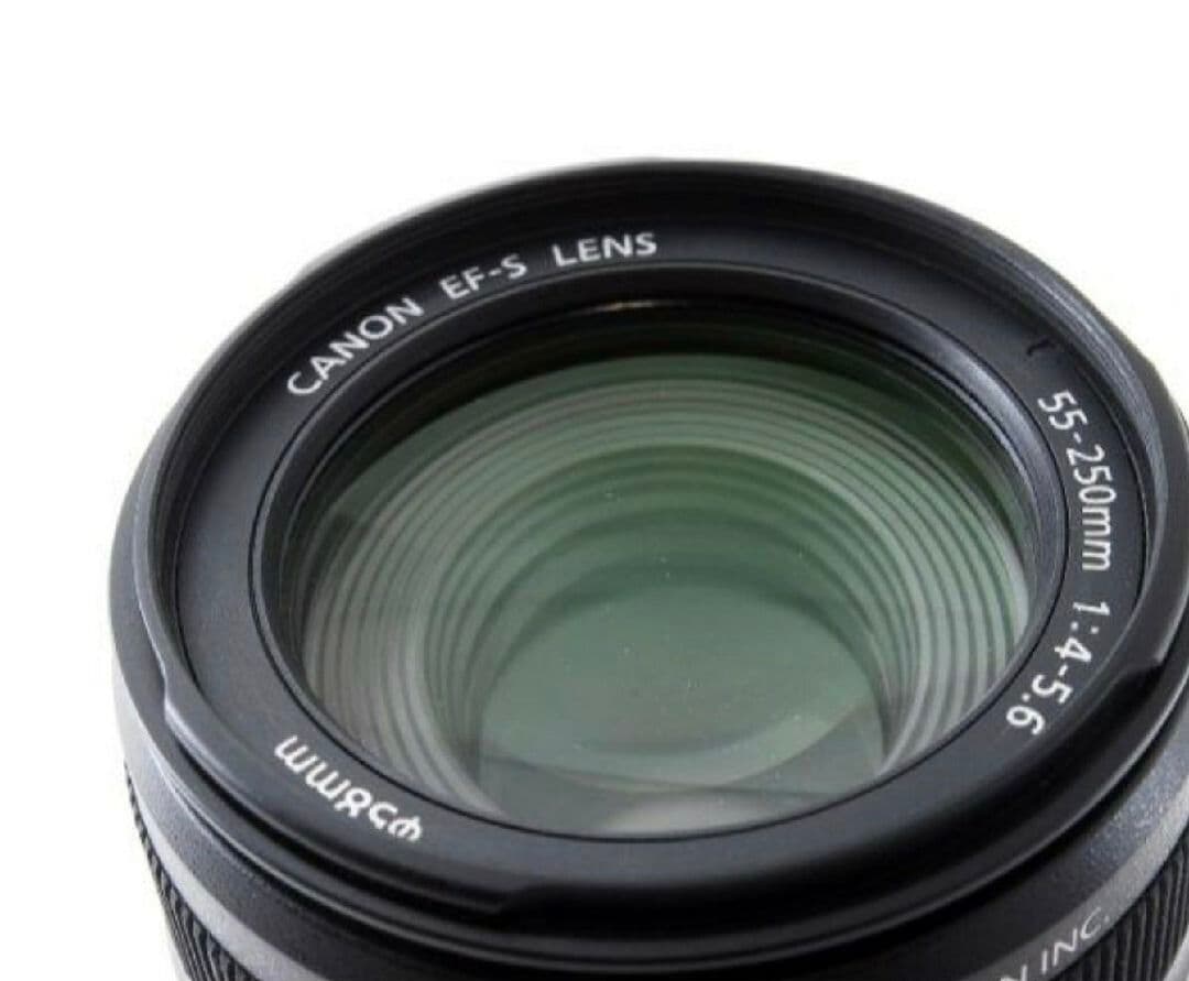3月12日限定価格【望遠レンズ】Canon EF-S 55-250mm IS
