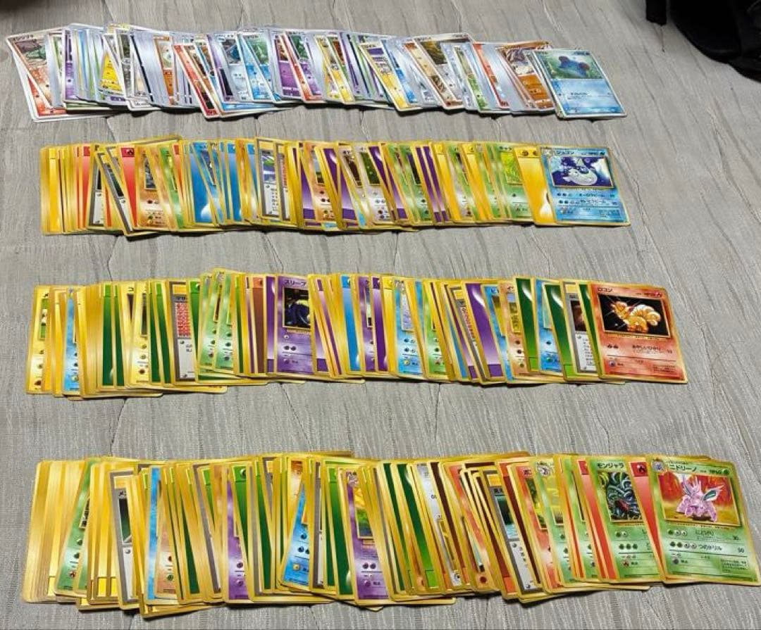 【400枚】良品ピカチュウ(ken sugimori)などの旧裏やADVなど