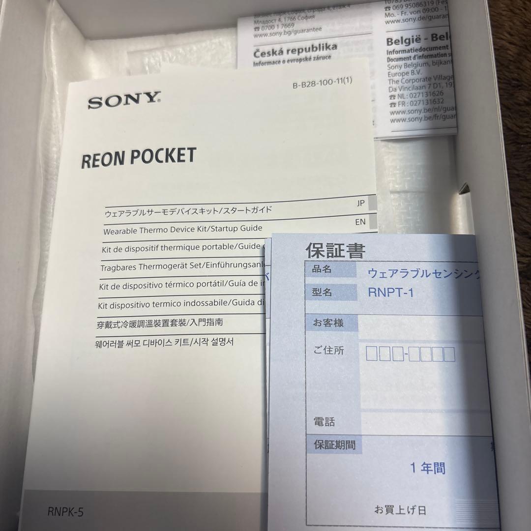 SONY REON POCKET5 レオンポケット5 ケース付き